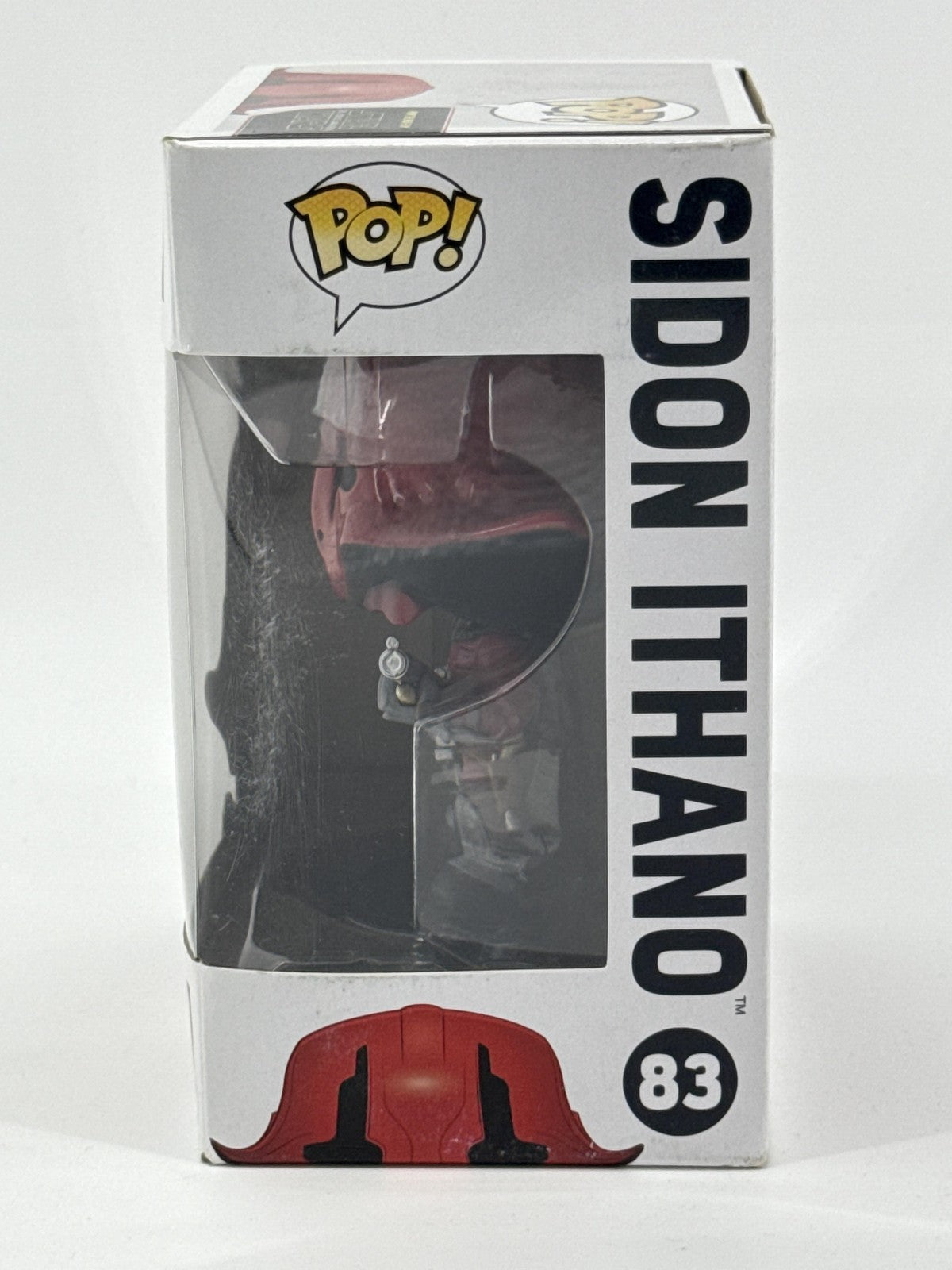 Funko Pop Star Wars Sidon Ithano #83 Vinyl Bobble-Head Figure Box Red Helmet