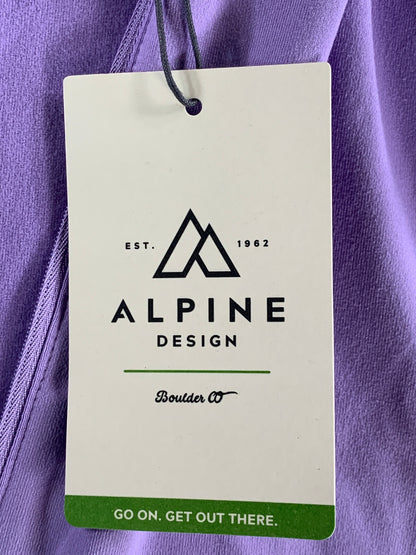 Alpine Design 1/4 Zip Pullover Lilac XS Women’s Long Sleeve UPF 50+ Hiking Top