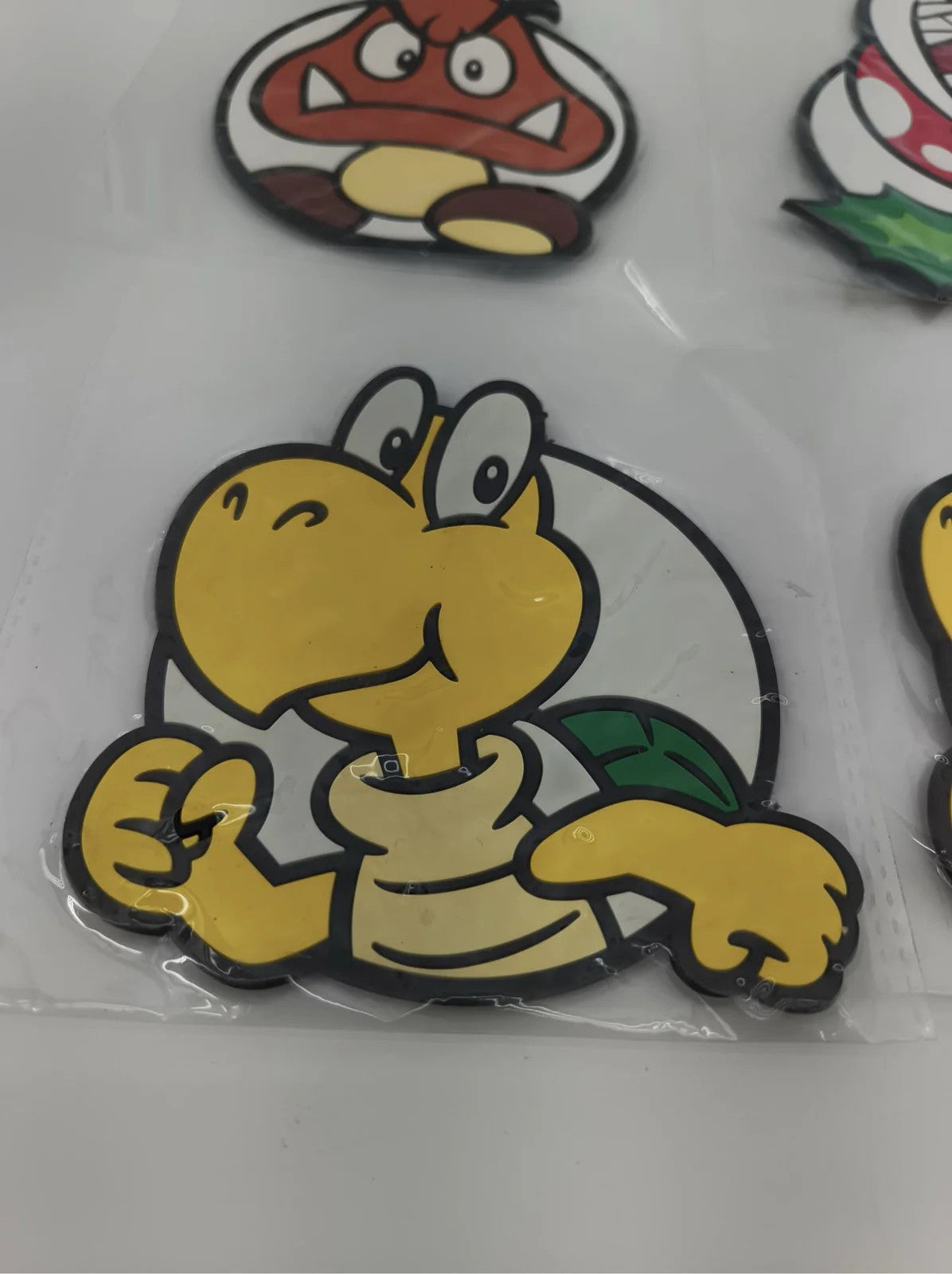 Nintendo Mario Goomba Piranha Koopa Troopa Drink Coasters Set of 4 Gift Vintage