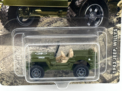 Matchbox Jeep Willys Die Cast Model Military Vehicle Green Limited Edition