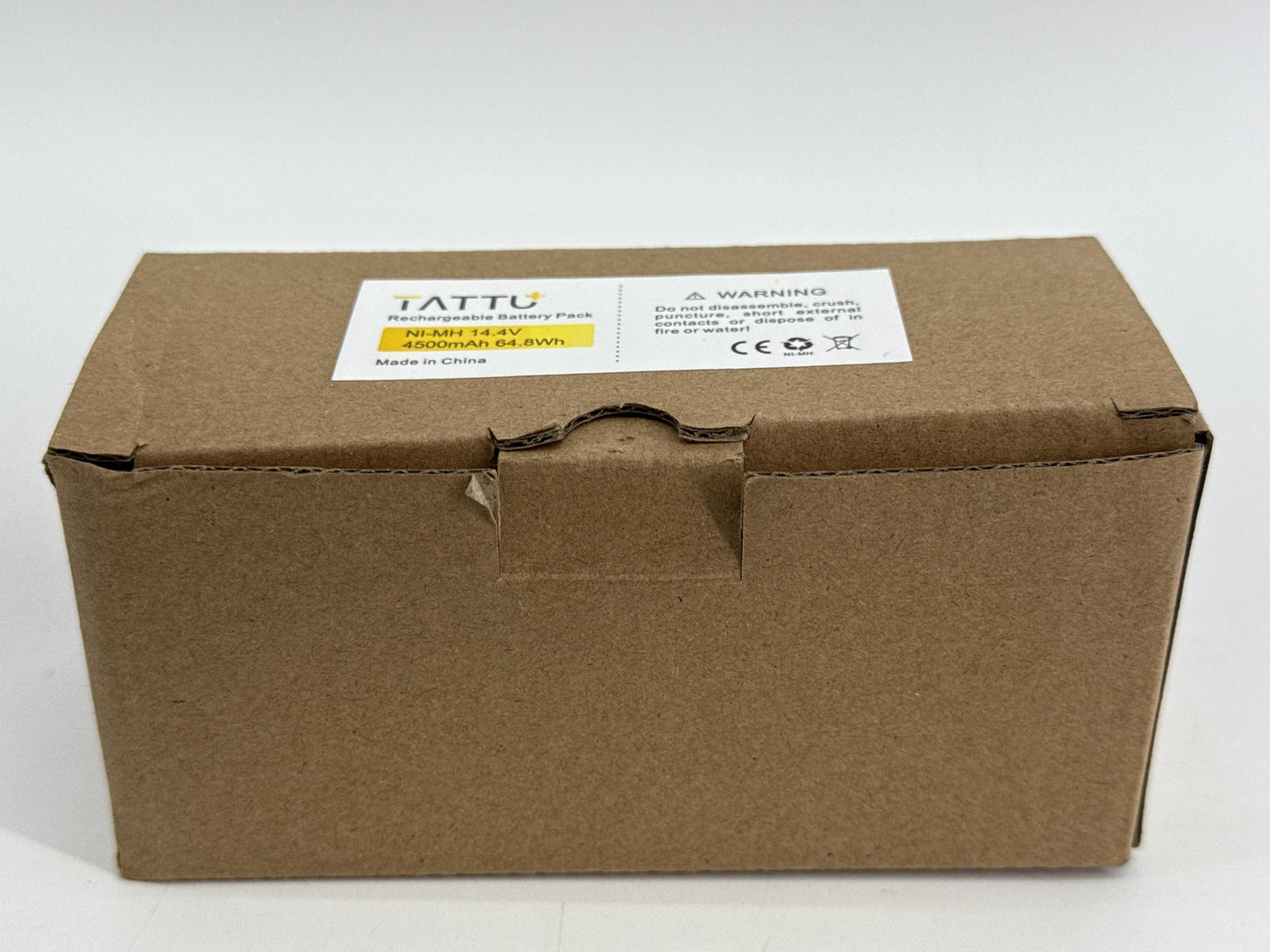TATTU NiMH 14 4V 4 5Ah 4500mAh XLife Rechargeable Battery Pack Black High Drain