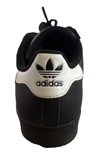 Adidas Superstar EF5398 Black White Gold GS 5.5Y Womens 7 Shell Toe Originals