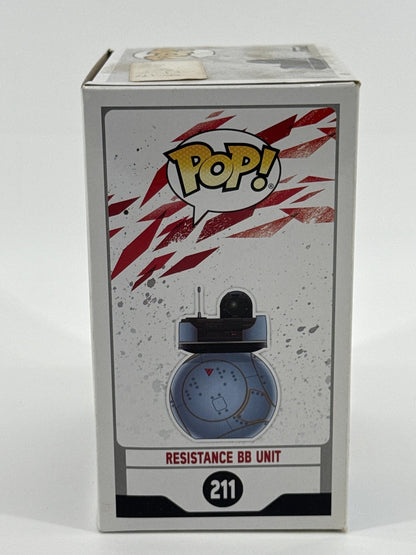 Funko Pop Star Wars Resistance BB Unit 211 Figure Walmart Exclusive Blue Vinyl