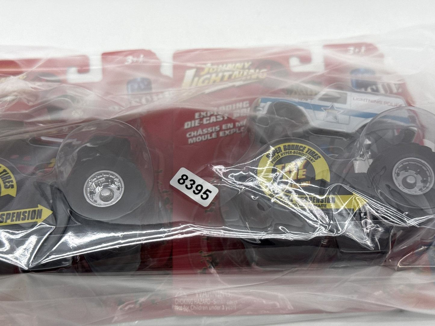 Johnny Lightning Exploding Die MOD Rescue Cast Vehicle Metal Full Toys Set