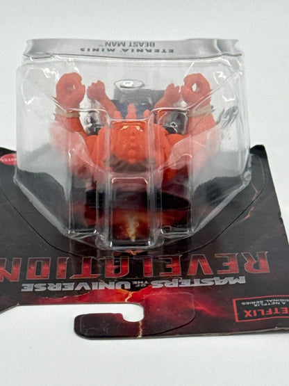 MOTU Beast Man Revelation Eternia Minis 3in MOC Mattel Netflix Figure Toy 852