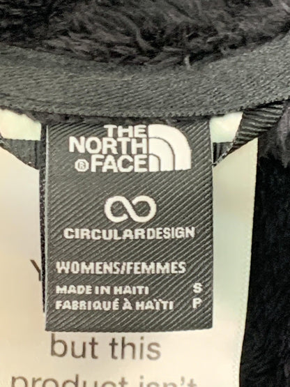 The North Face Pullover Womens Small Black Fleece Sherpa Quarter Zip Jacket 100