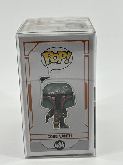 Funko Pop Star Wars Mandalorian Cobb Vanth 484 Bobblehead Figure Green New Box
