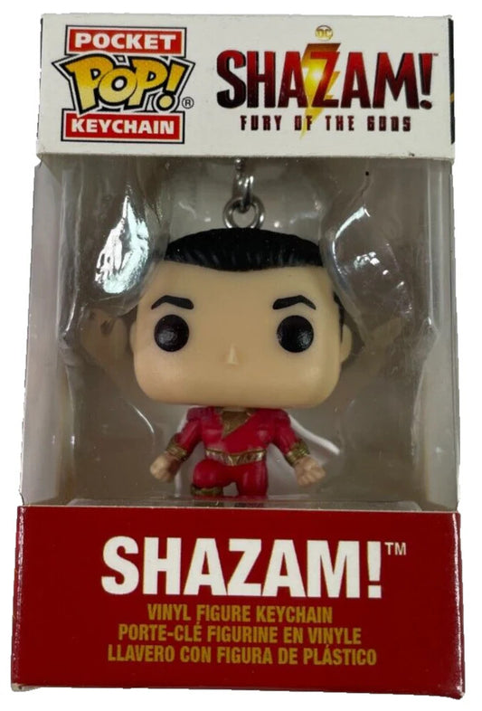 Funko Pop Keychain Shazam Fury of the Gods DC Mini Vinyl Figure NIB Slight Wear