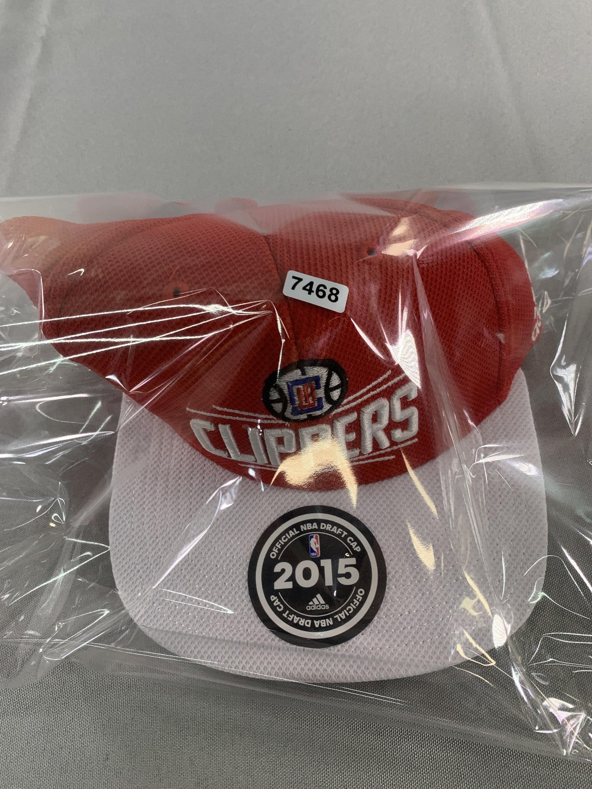 Los Angeles Clippers Hat Cap Snap Back One Size NBA Basketball 2015 Draft Adidas