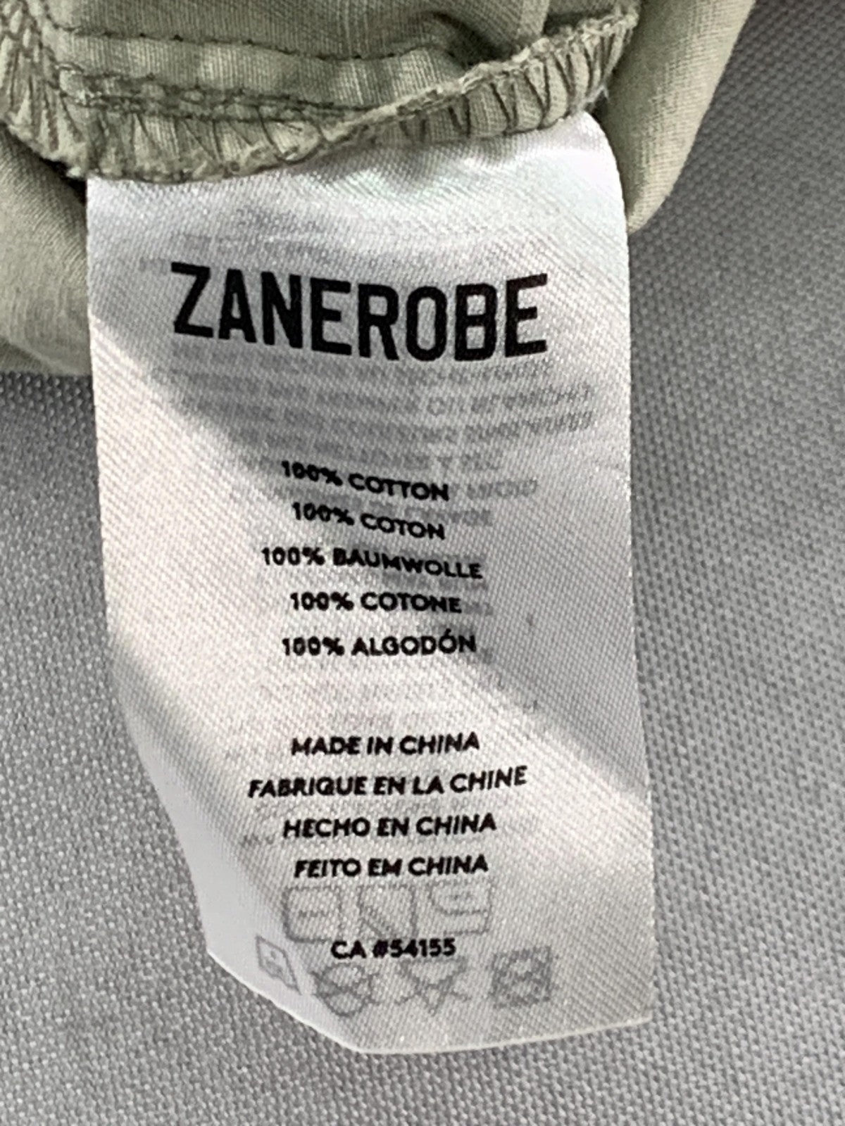 Zanerobe Shorts Mens 29 Beige Cotton Chino Drawstring Elastic Waist Casual Red