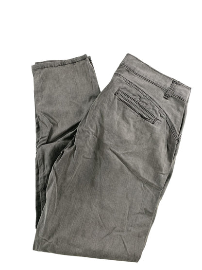 Siwy Jeans Womens 26 Gray Straight Leg Charcoal Wash Stretch Denim Casual USA on