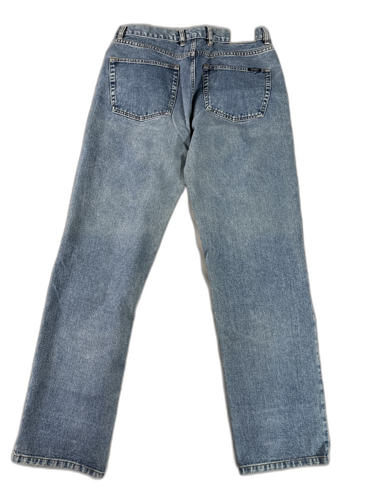 COTTONFIELD Light Wash Jeans Length 100% Cotton Straight Fit Classic Unisex