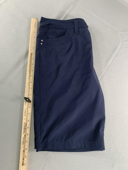 Nivo by Lanctot Shorts Womens 8 Stretch Golf Bermuda Pockets Casual Athletic 94