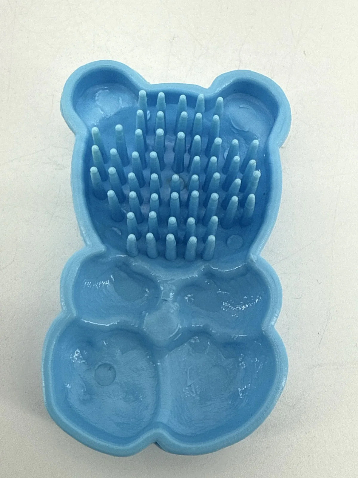 My Little Pony G1 Blue Teddy Bear Brush Vintage Accessory Baby Pony MLP HTF 1365