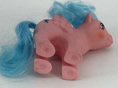 Firefly My Little Pony G1 Pegasus Pink Blue 1983 Hasbro Lightning Bolt MLP White
