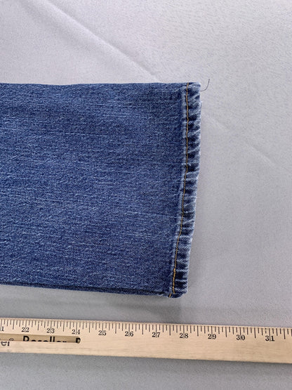 Levis 505 Jeans Mens 36x32 Blue Denim Zip Fly Straight Leg Made USA Red Tab W36