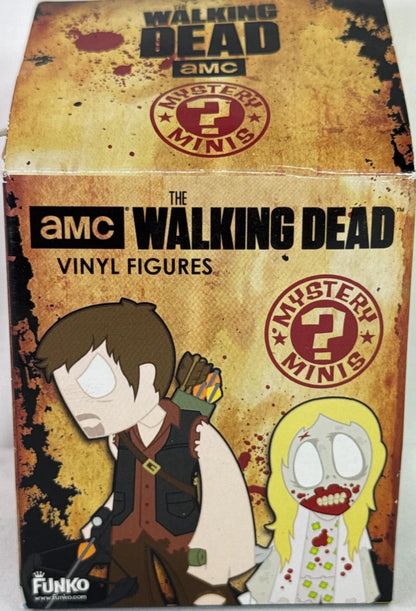 Funko Mystery Minis Walking Dead Series 1 Screwdriver Eye Zombie 2013 w/ Box HTF
