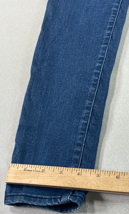 Forever 21 Skinny Jeans Womens 26 Blue Distressed High Rise Stretch Denim