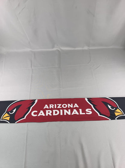 Arizona Cardinals Scarf Mens One Size Red Black NFL Football Fan Fringe Stadium
