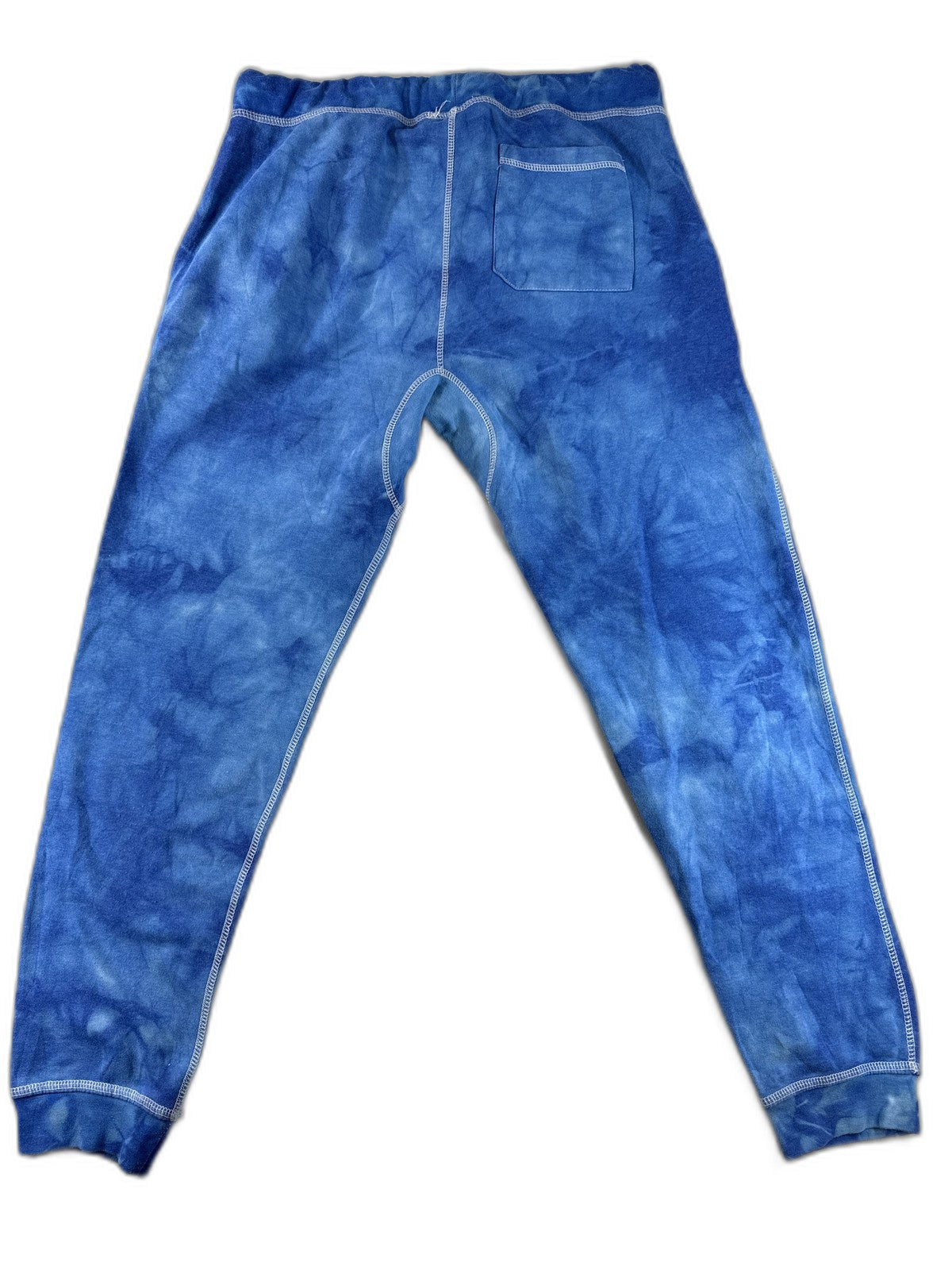 SeaWorld Lounge 36x26 Sweatpants Unisex Blue Cotton Regular Fit All Over Print