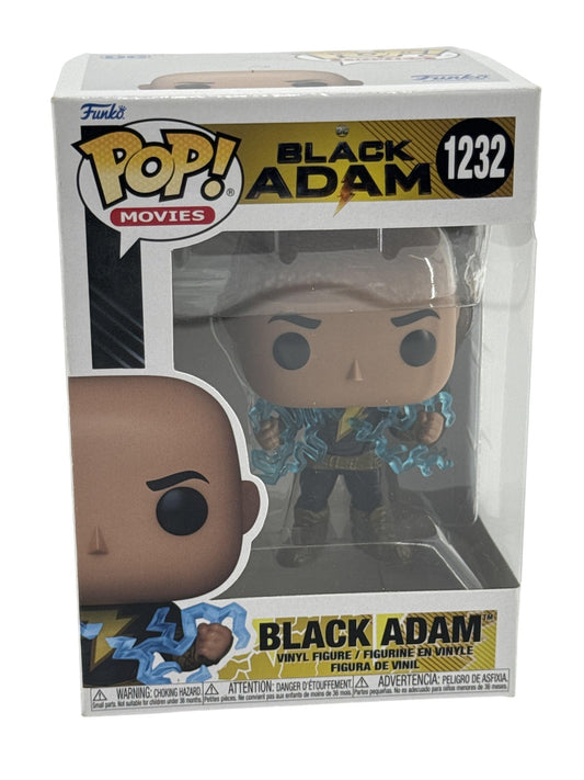 Funko Pop Movies Black Adam #1232 Vinyl Figure Movie Standard Size Black DC