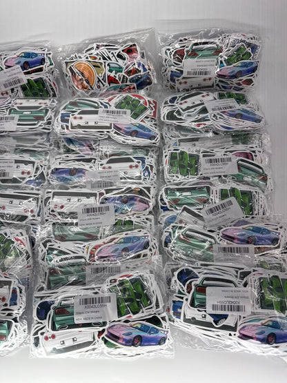 JDM Stickers Wholesale Lot 40 Packs x200pcs GTR Supra RX7 Skyline Vinyl Decal