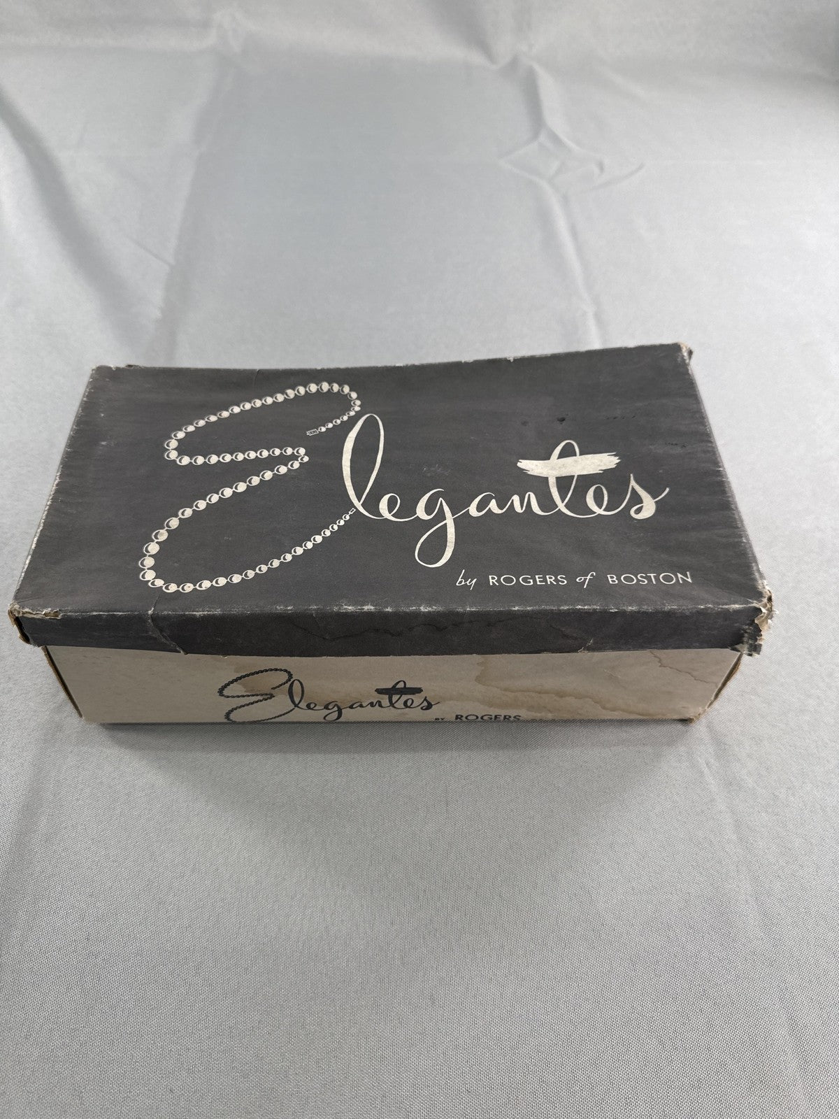 Vintage Elegantes by Rogers Shoes Womens Size 5.5M Black Kitten Heel USA 60s