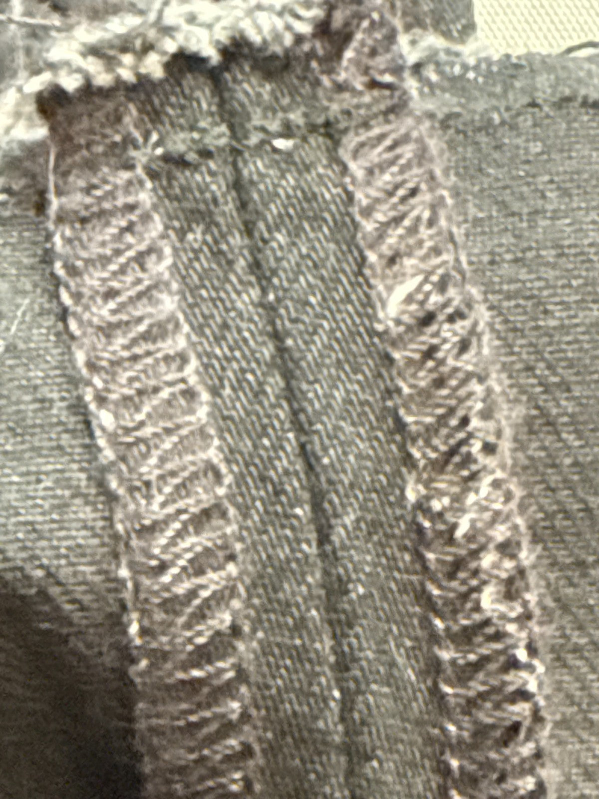 Fear of God Jeans 28 Black Denim Straight Leg Raw Hem Selvedge Fourth Collection