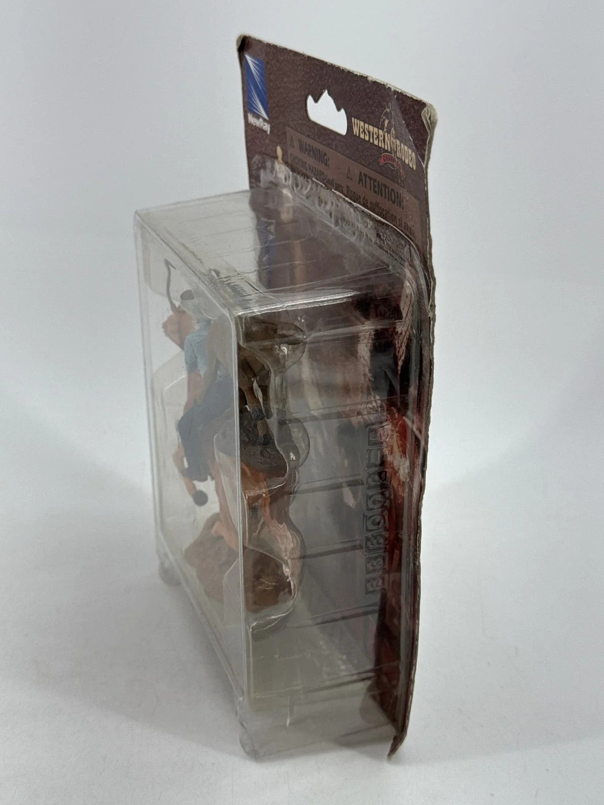 NewRay Western Rodeo Cowboy Horse Calf Roping Action Figure Playset Toy Vintage