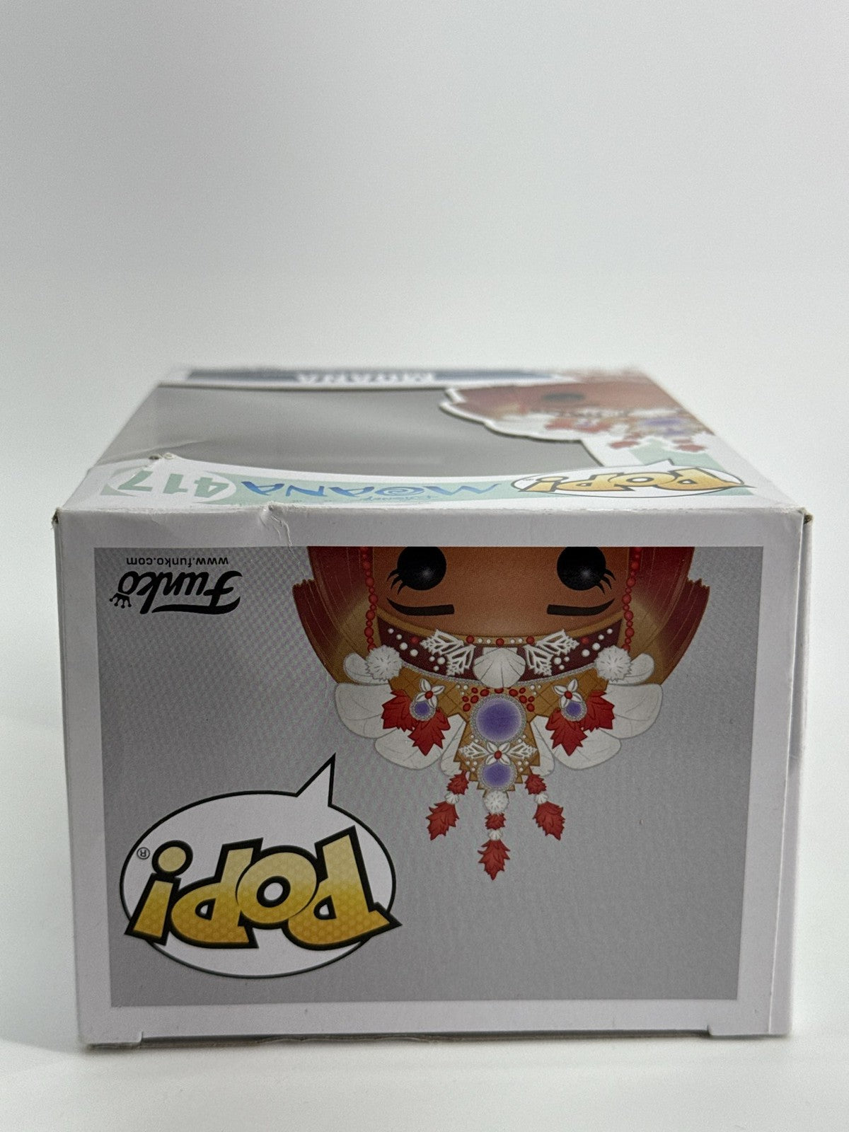 Funko Pop Disney Moana 417 Ceremony Dress Vinyl Figure Vaulted Princess Rare Red