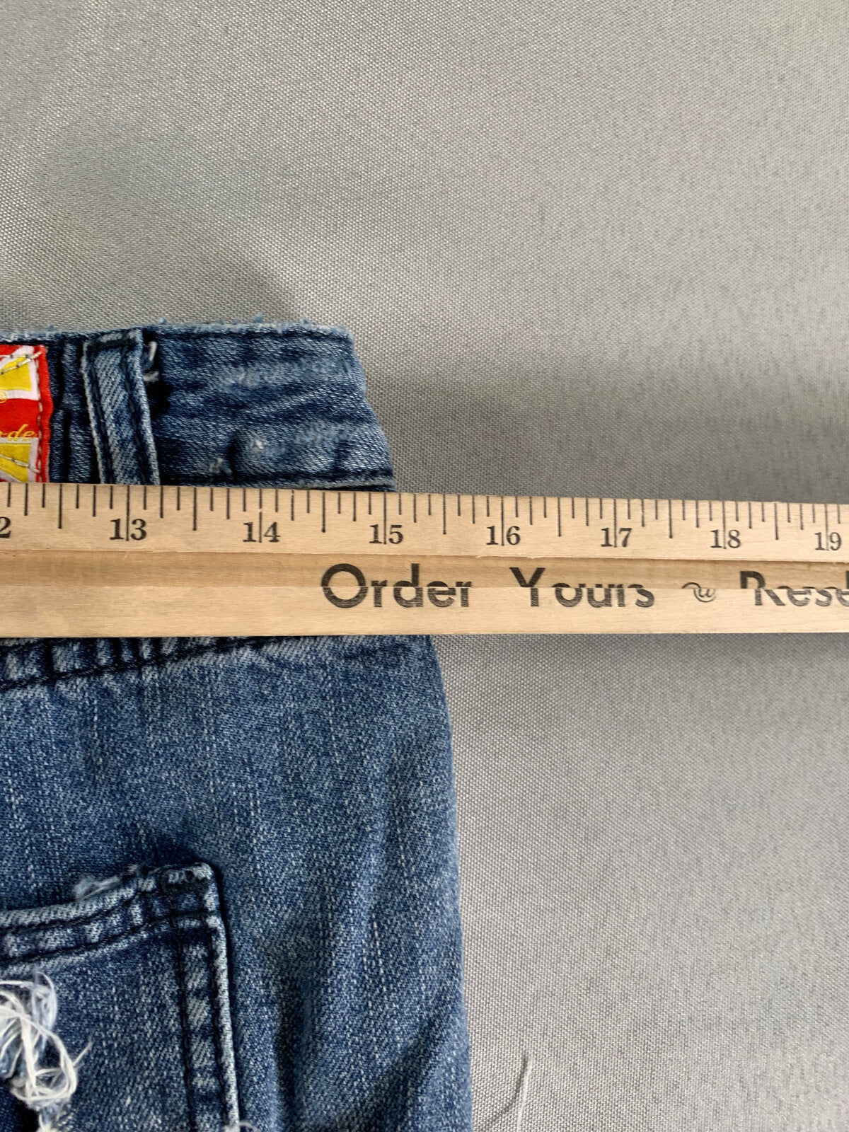 Machine Nouvelle Mode Jeans USA 27 Italy 41 Distressed Ripped Raw Hem Apparel