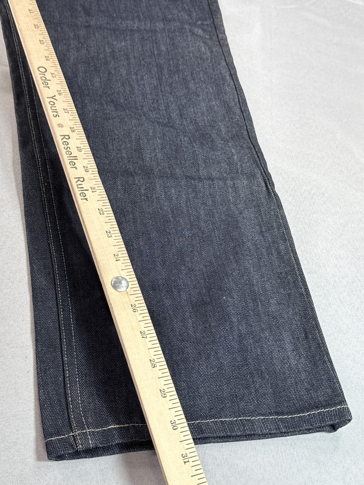 Levi's 569 Straight Leg Dark Wash Denim Jeans W34 L30 100% Cotton New Tags Mid