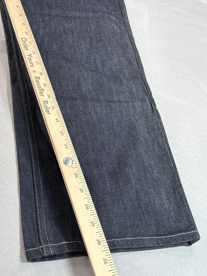 Levi's 569 Straight Leg Dark Wash Denim Jeans W34 L30 100% Cotton New Tags Mid
