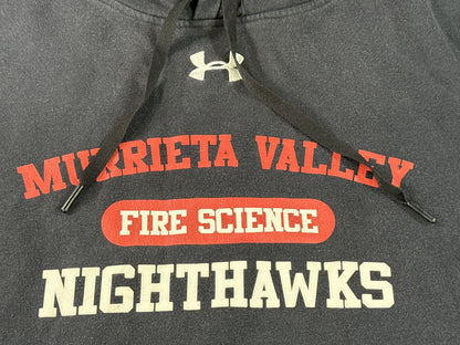 Under Armour Murrieta Valley Nighthawks Sports Hoodie LG LG/G/G Black Pullover