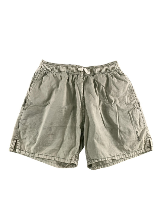Zanerobe Shorts Mens 29 Beige Cotton Chino Drawstring Elastic Waist Casual Red