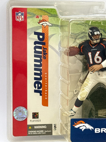 McFarlane NFL Series 9 Jake Plummer Denver Broncos QB #16 Blue Jersey Figure
