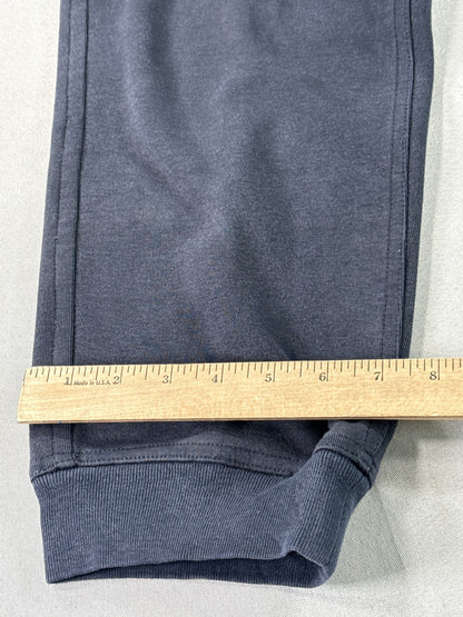 North Face Pants M Navy Cotton Blend Relaxed Fit Adjustable Belt Unisex Outdoor