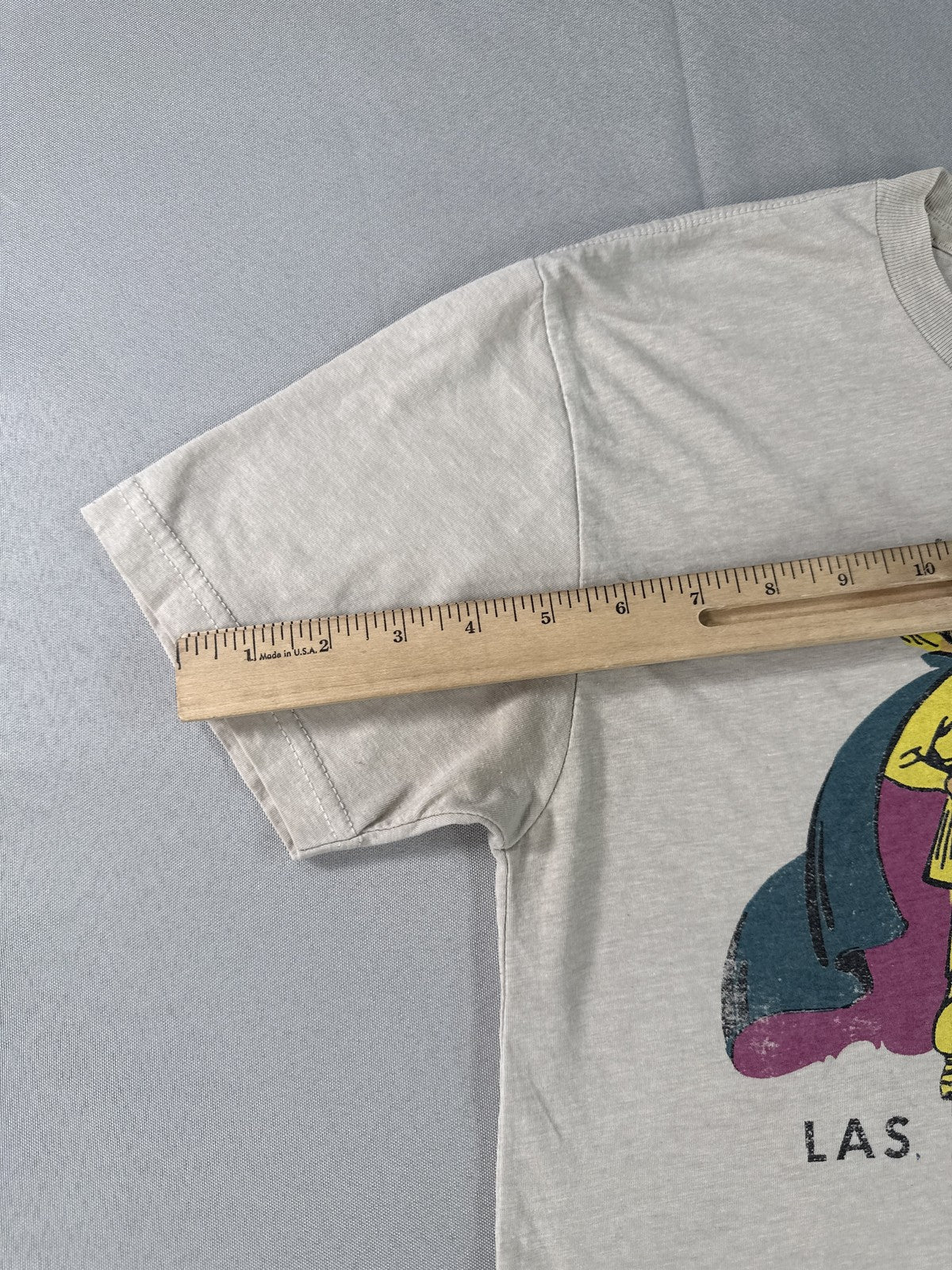 Neon Museum Dunes Hotel Retro Graphic Tee Unisex Beige Cotton Short Sleeve