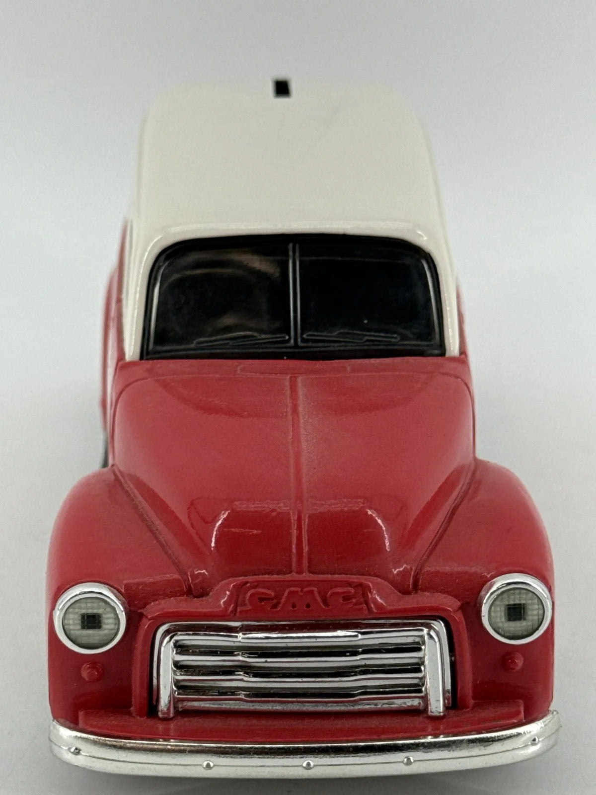 Vintage ERTL 1951 GMC Panel Van Delivery Truck Coin Bank Diecast Collectible