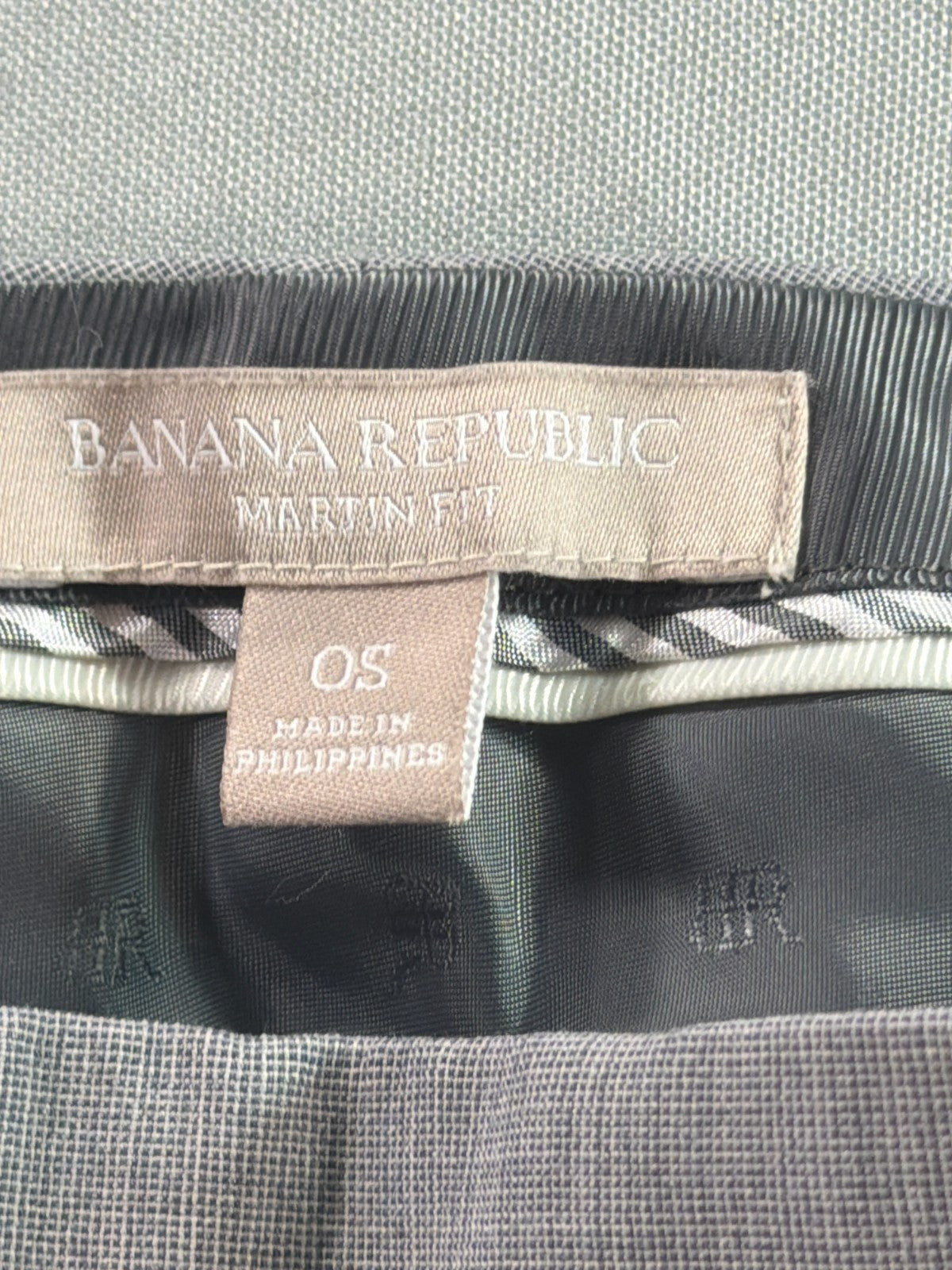 Banana Republic Martin Fit Dress Pants Womens 0 Petite Gray Trousers Career