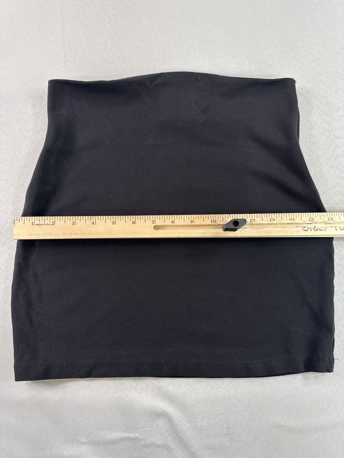 Windsor Mini Skirt W26 Womens Black Cotton Blend Stretch Bodycon Y2K Skater