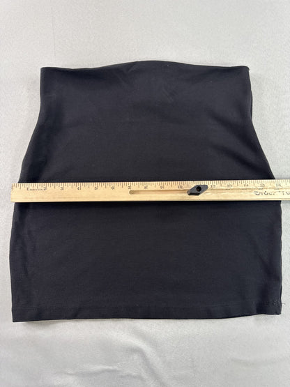 Windsor Mini Skirt W26 Womens Black Cotton Blend Stretch Bodycon Y2K Skater
