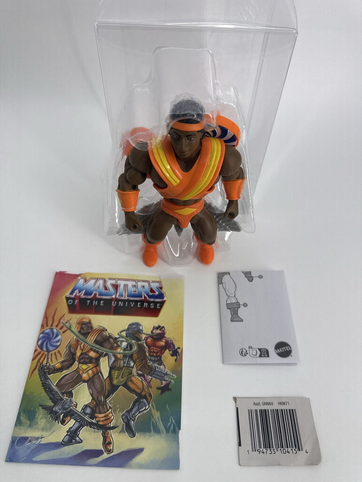 MOTU Origins Sun-Man Action Figure Loose Complete w/ Comic & Accessories HKM71
