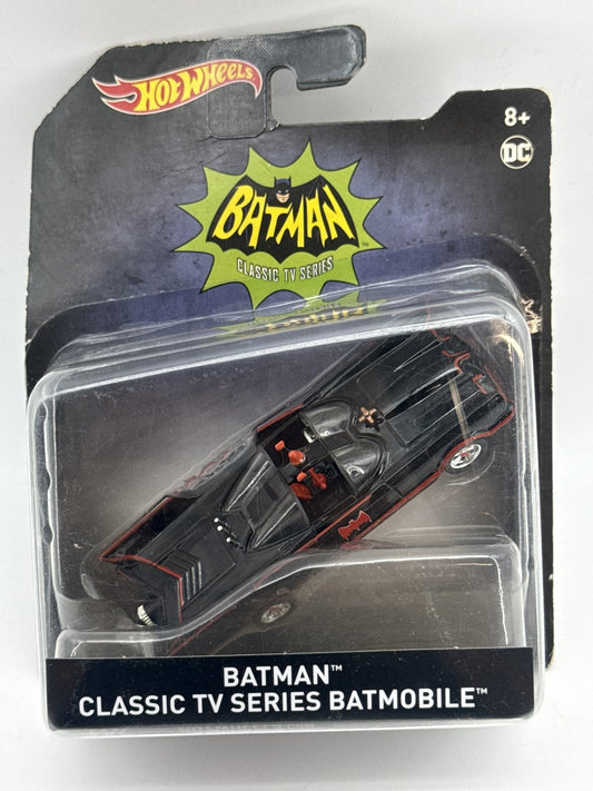 Hot Wheels Batman Classic TV Series Batmobile Diecast Car Black Metal Show