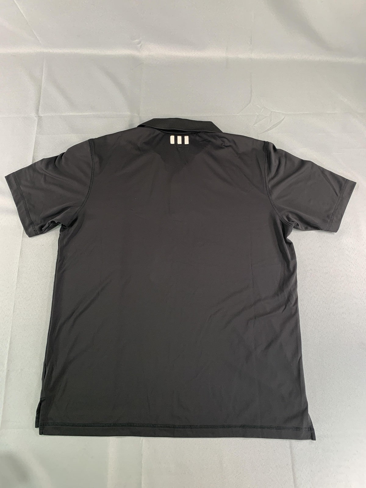 Adidas Polo Shirt Mens Large Golf Puremotion Performance Three Stripes Apparel