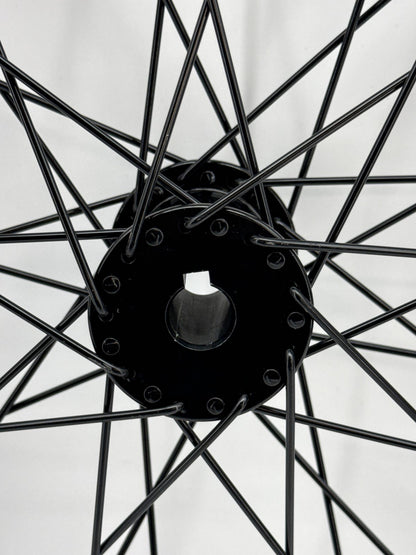20 inch Mountain Bike Wheelset Double Wall Aluminum Spoke Lightweight Sturdy Rim