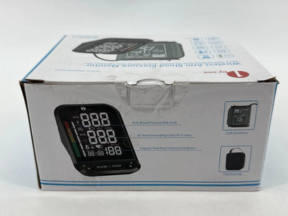 1byone Wireless Arm Blood Pressure Monitor Cuff App Support TMB-1585-BS Apparel