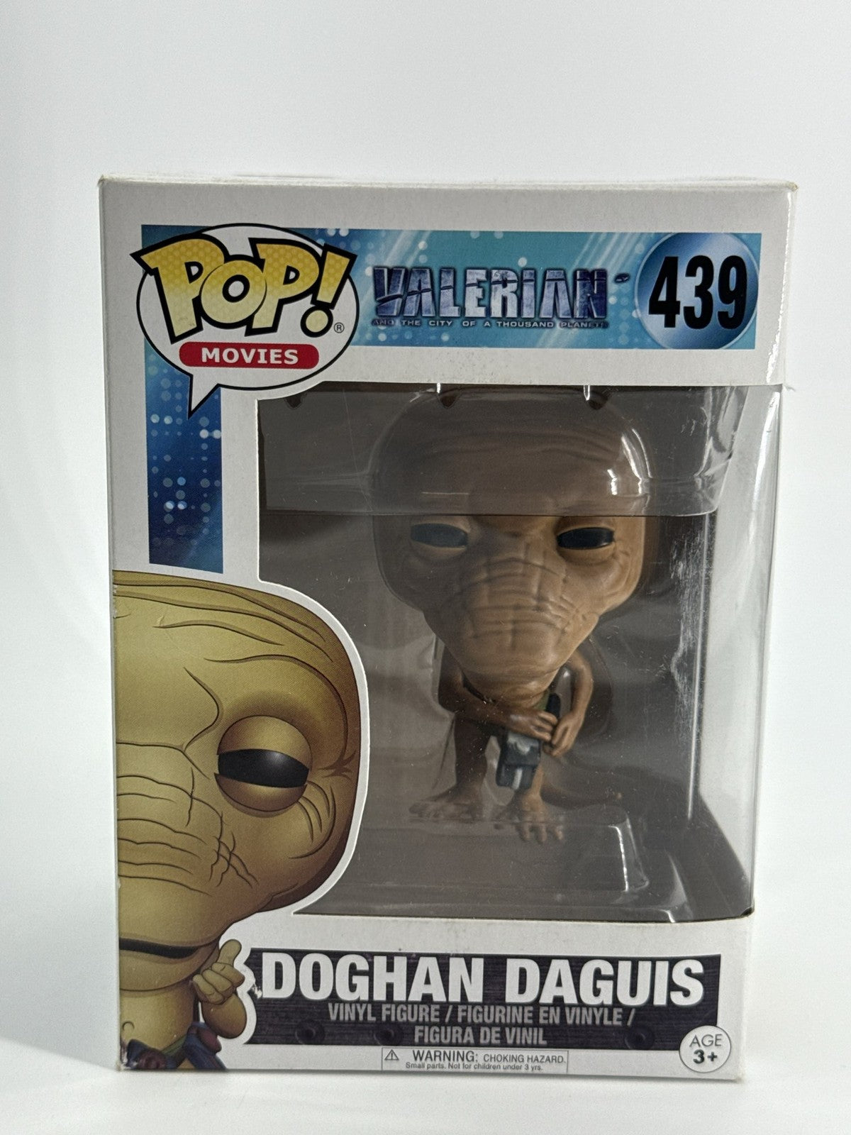 Funko Pop Doghan Daguis 439 Valerian Vinyl Figure Displayed 2017 Movie Boxed Red