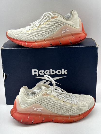 Reebok Classic Rocket Ice Low Athletic Shoes Womens 8½ White/Orange Mesh