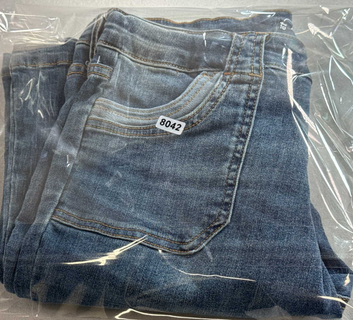 Art Class Girls Flare Jeans Size 16 Blue Stretch Denim Wide Leg Boho Y2K